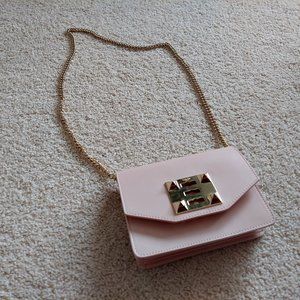SALAR Sylvie Belt Bag Chain Strap Shoulder Bag-Pink